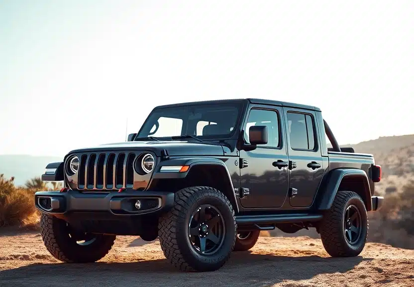 Representação visual de Stellantis Desiste de Produzir Jeep Gladiator Eletrificado Após Cortes Surpreendentes